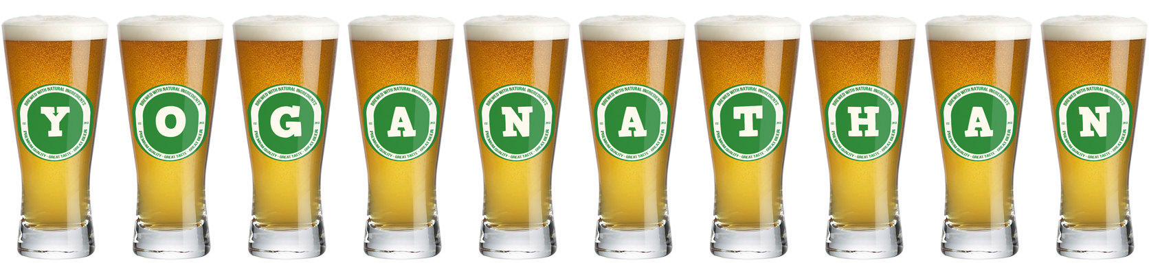 Yoganathan lager logo