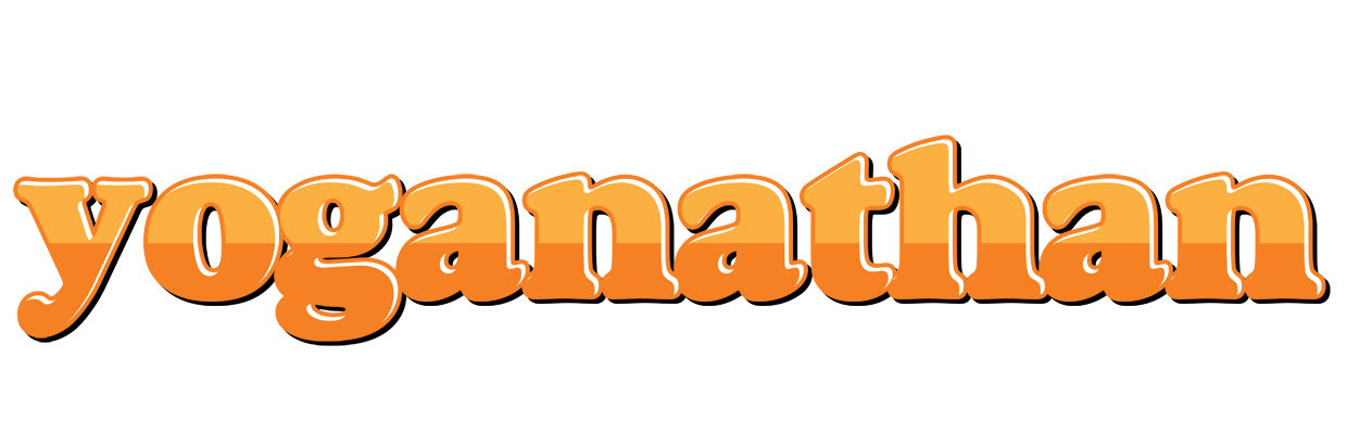 Yoganathan orange logo