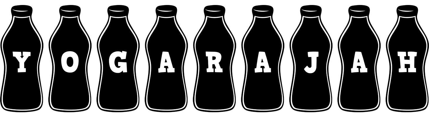 Yogarajah bottle logo