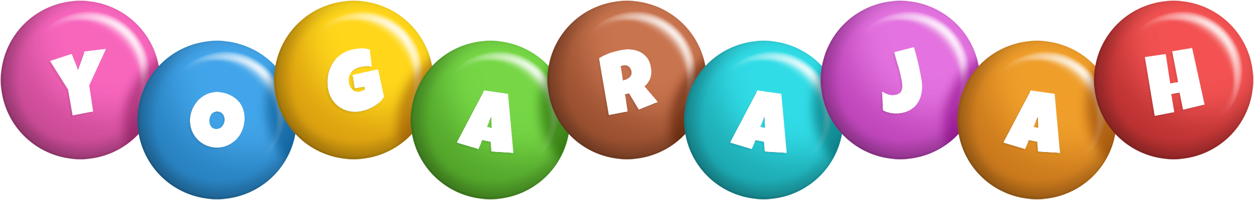Yogarajah candy logo