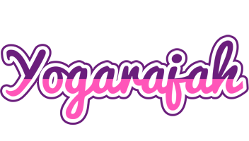 Yogarajah cheerful logo