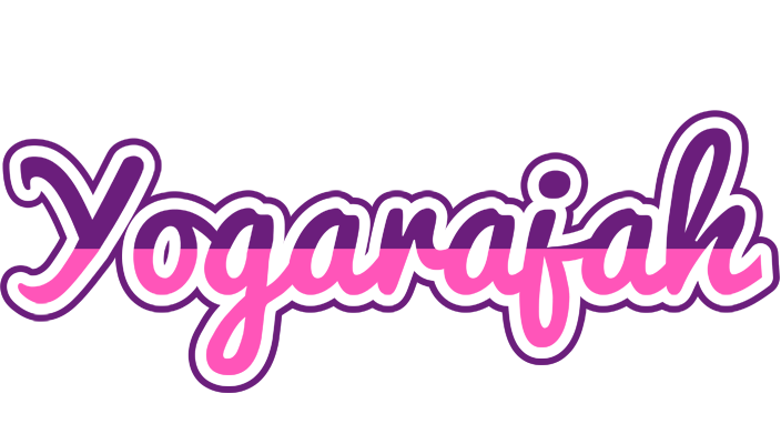 Yogarajah cheerful logo