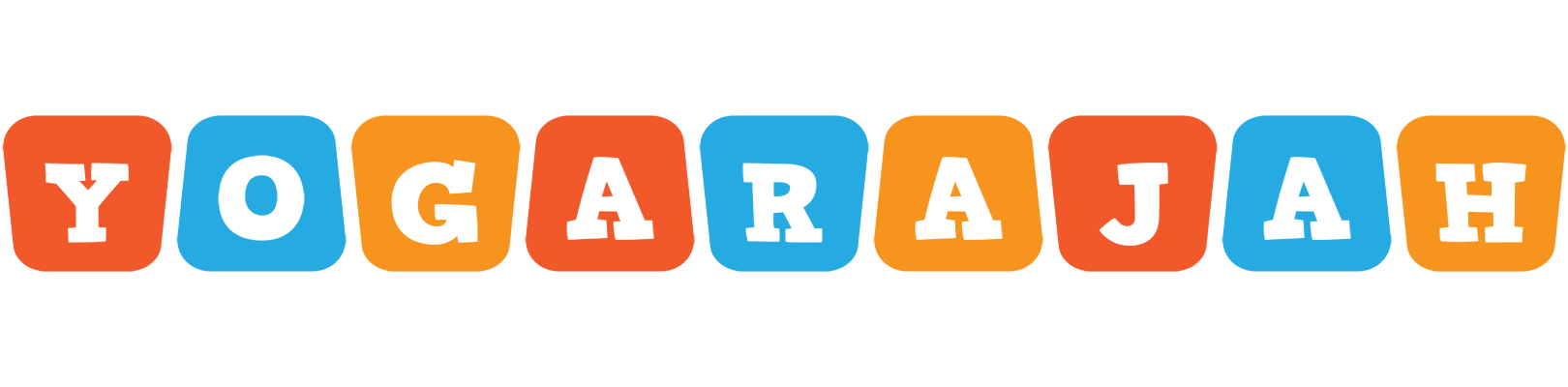 Yogarajah comics logo