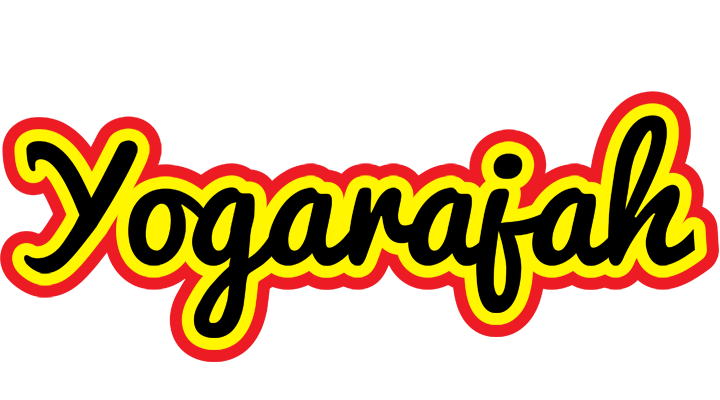 Yogarajah flaming logo