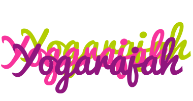 Yogarajah flowers logo