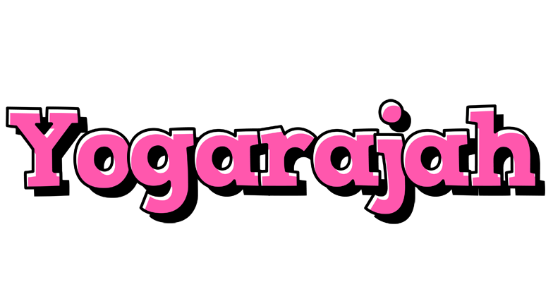 Yogarajah girlish logo
