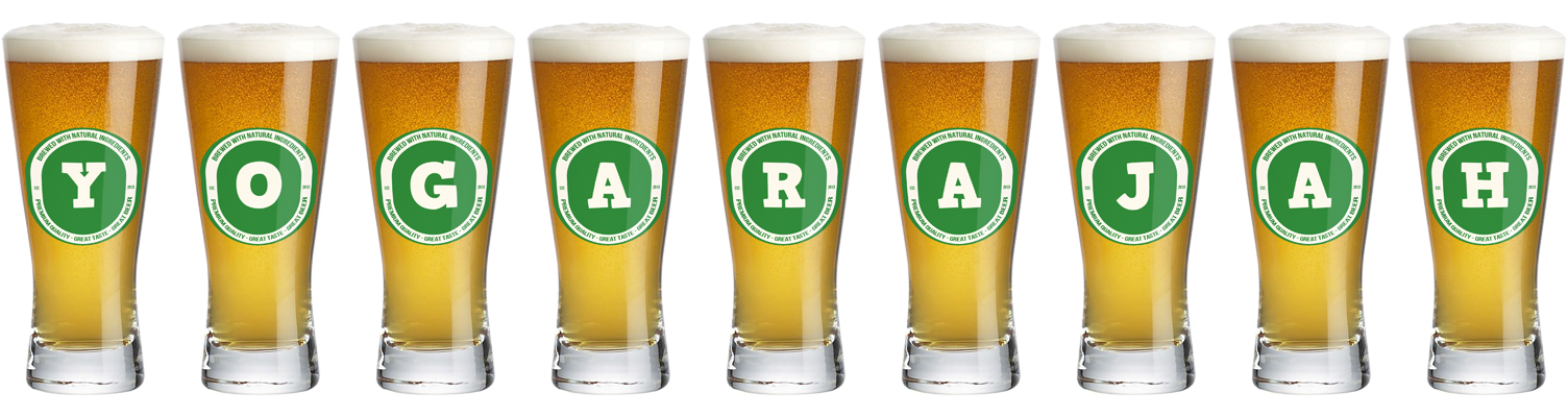 Yogarajah lager logo