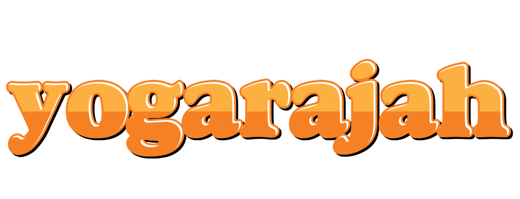 Yogarajah orange logo