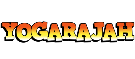 Yogarajah sunset logo