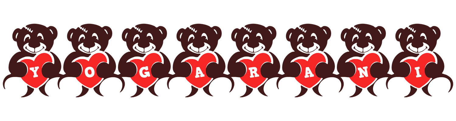 Yogarani bear logo
