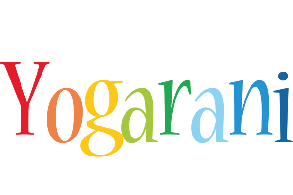 Yogarani birthday logo