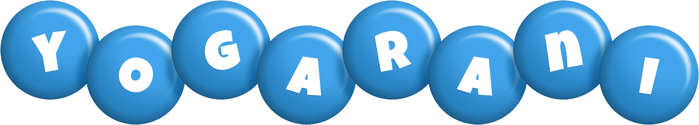 Yogarani candy-blue logo