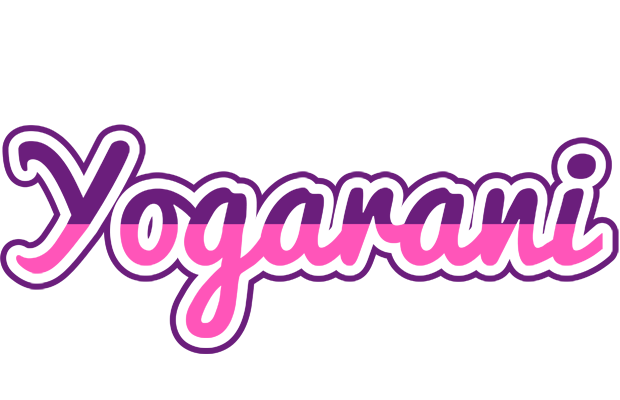 Yogarani cheerful logo