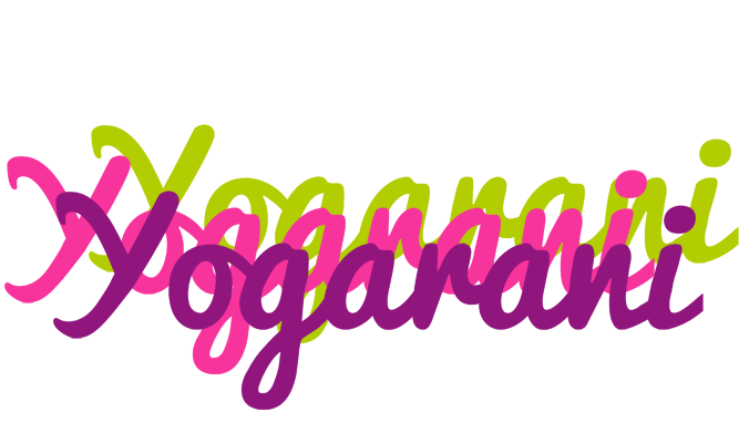 Yogarani flowers logo