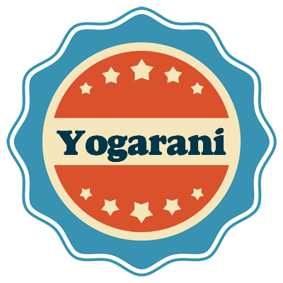 Yogarani labels logo