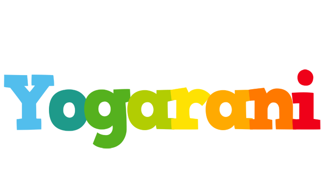 Yogarani rainbows logo