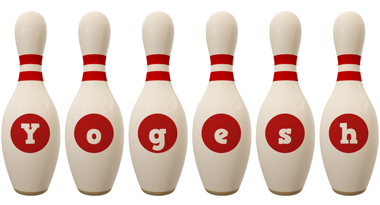 Yogesh bowling-pin logo