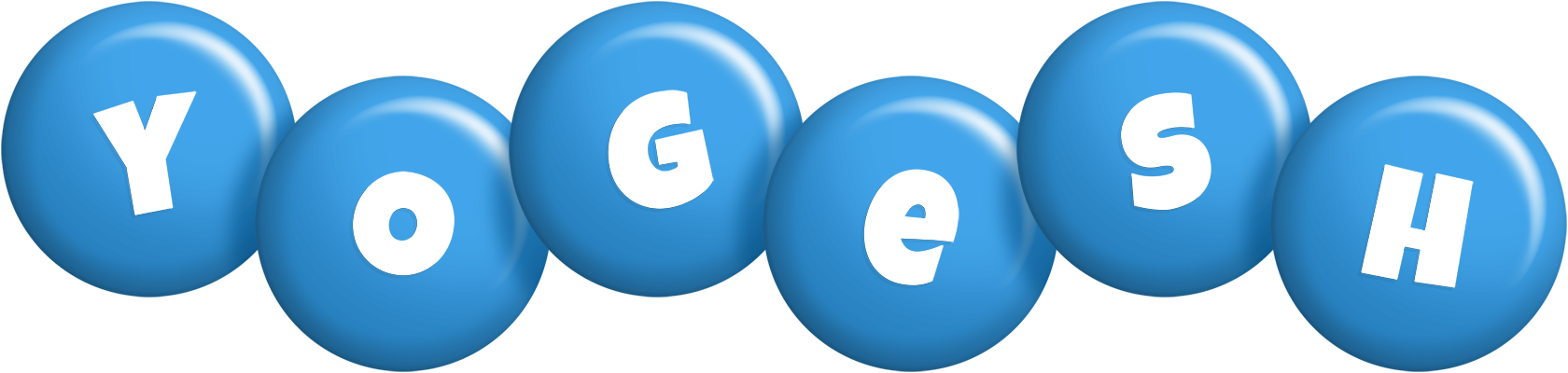 Yogesh candy-blue logo