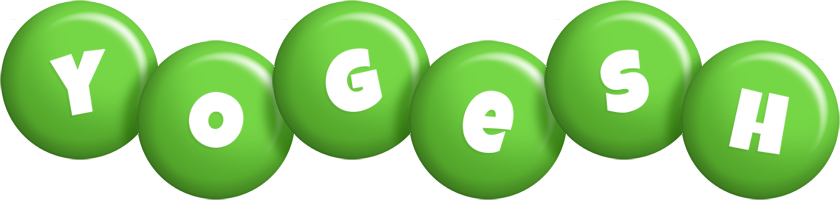 Yogesh candy-green logo