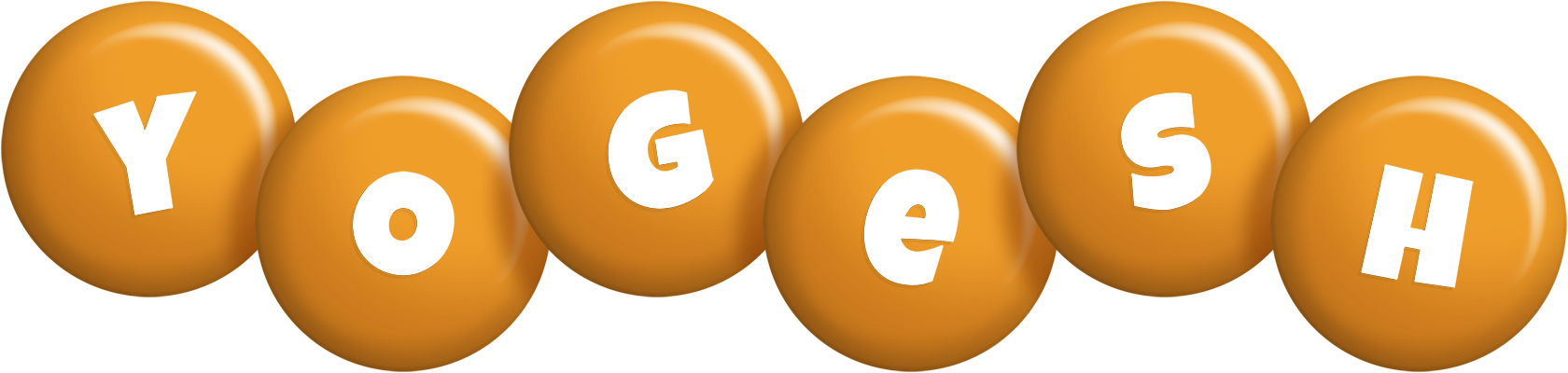 Yogesh candy-orange logo
