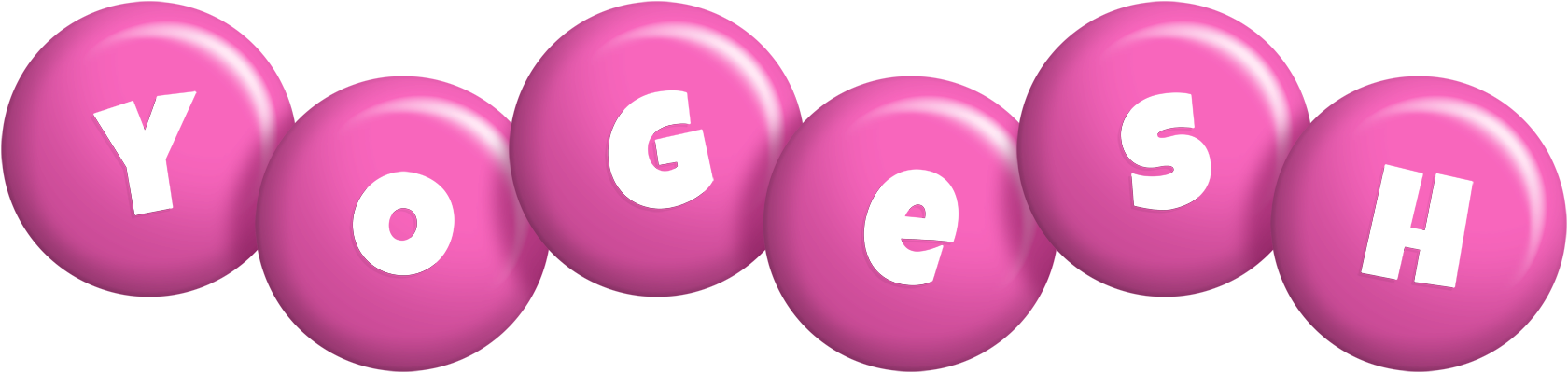 Yogesh candy-pink logo