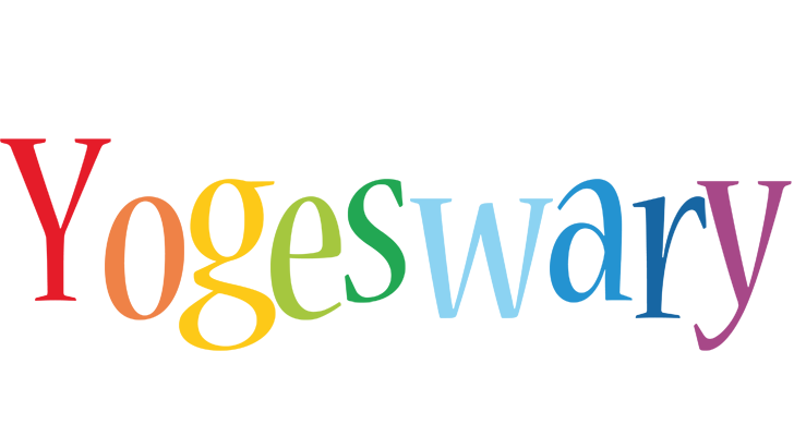 Yogeswary birthday logo