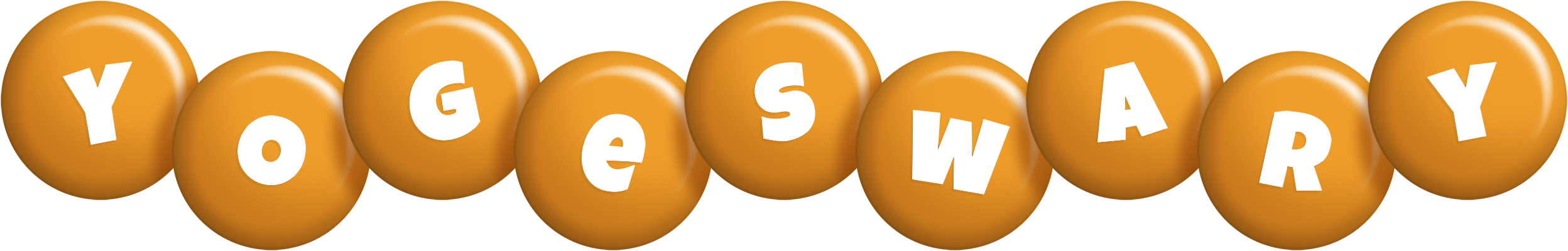 Yogeswary candy-orange logo