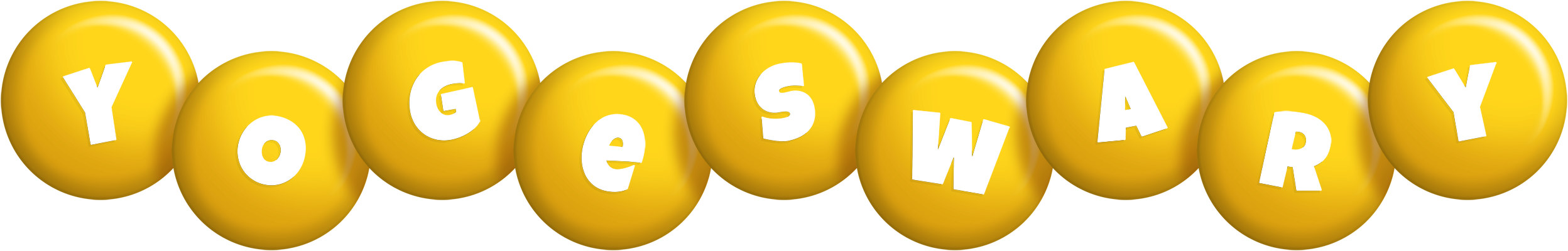 Yogeswary candy-yellow logo