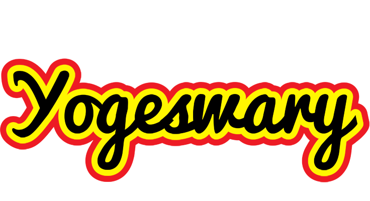 Yogeswary flaming logo