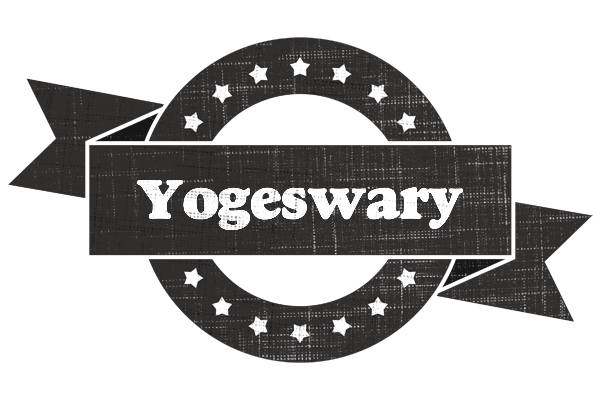Yogeswary grunge logo