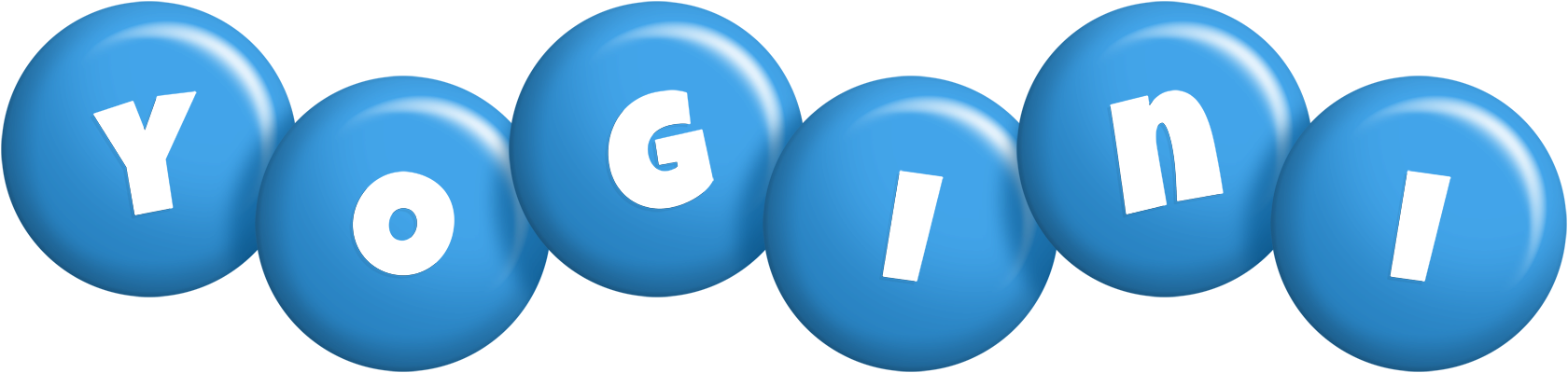 Yogini candy-blue logo