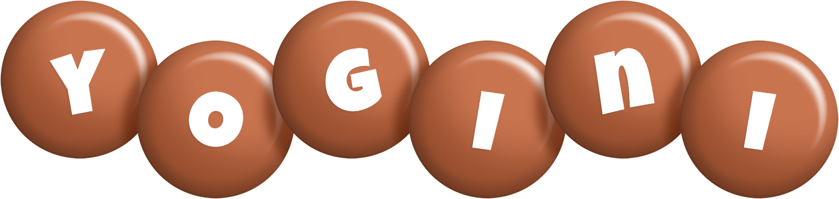 Yogini candy-brown logo