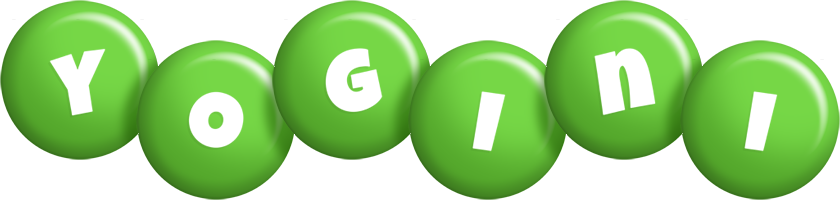 Yogini candy-green logo