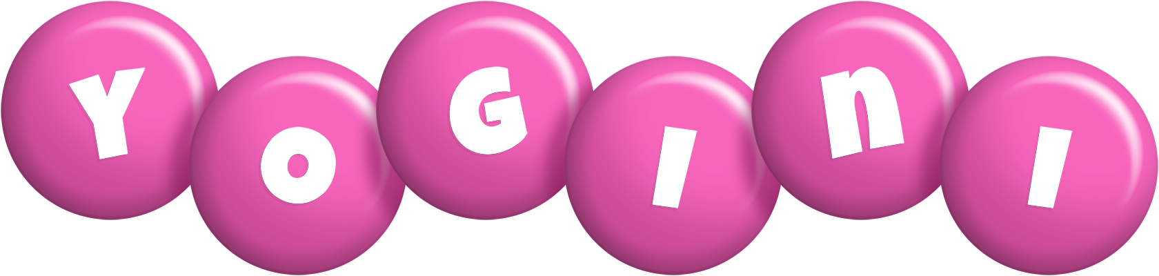 Yogini candy-pink logo