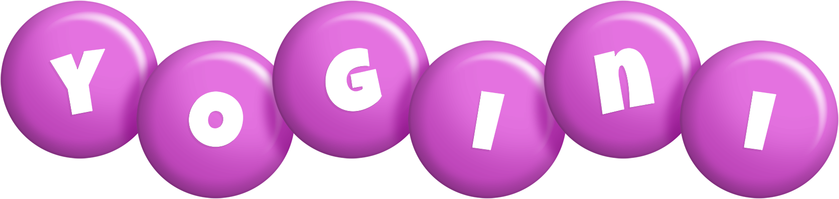Yogini candy-purple logo