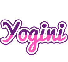 Yogini cheerful logo