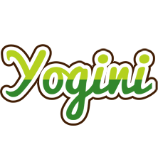 Yogini golfing logo