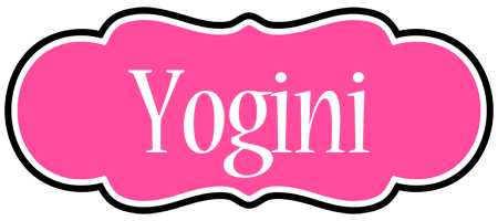 Yogini invitation logo