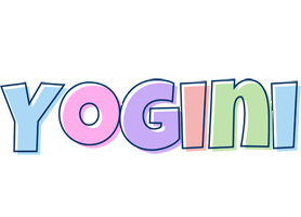 Yogini pastel logo