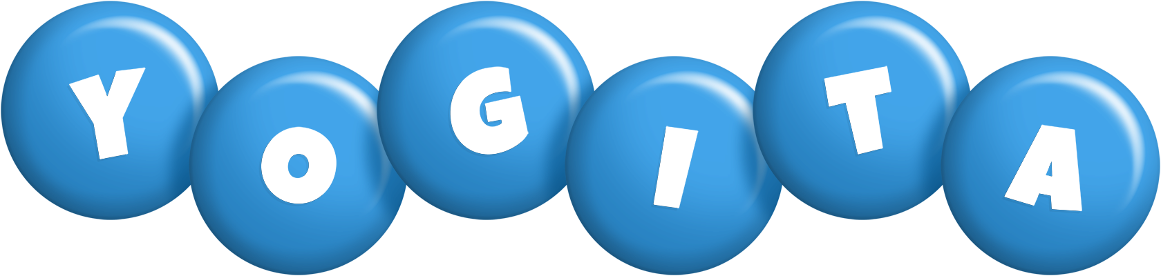 Yogita candy-blue logo
