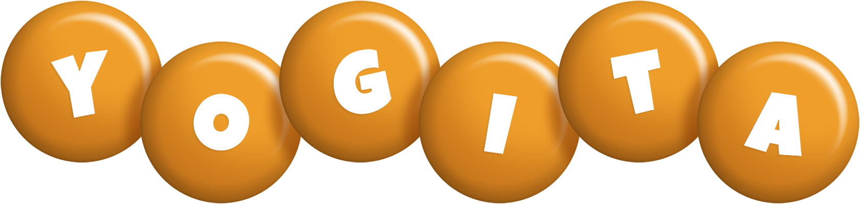 Yogita candy-orange logo