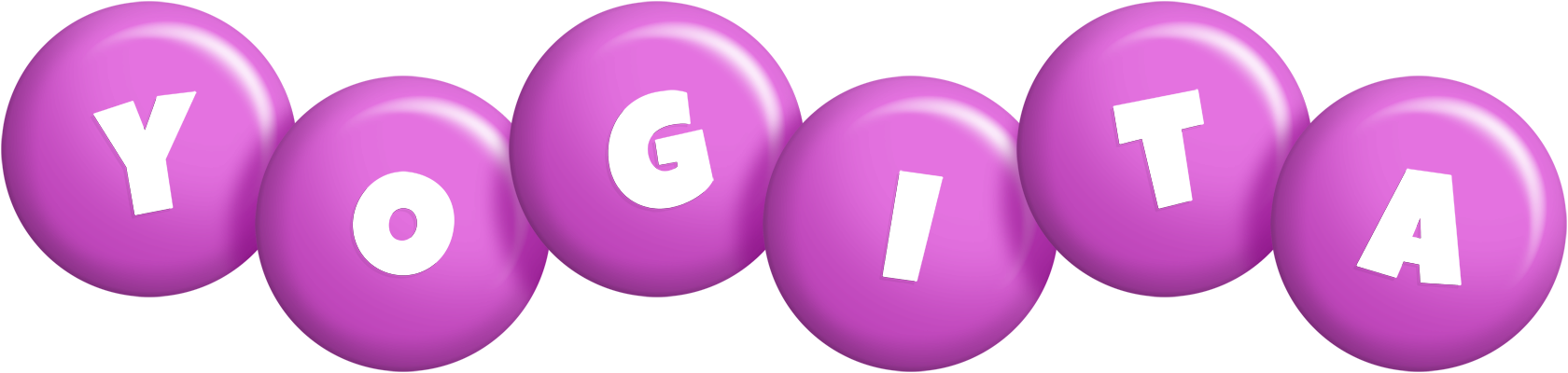 Yogita candy-purple logo