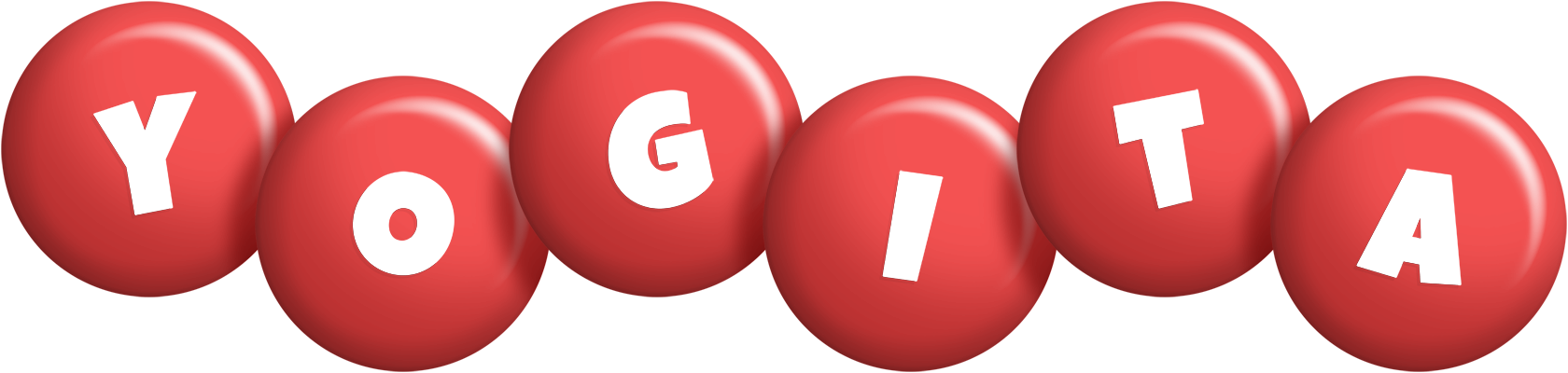 Yogita candy-red logo