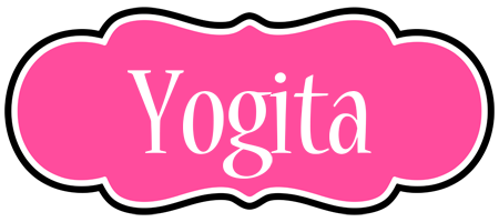 Yogita invitation logo