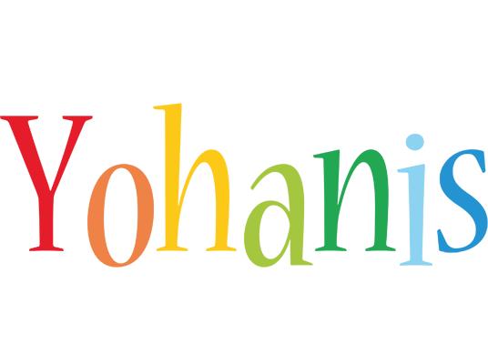 Yohanis birthday logo