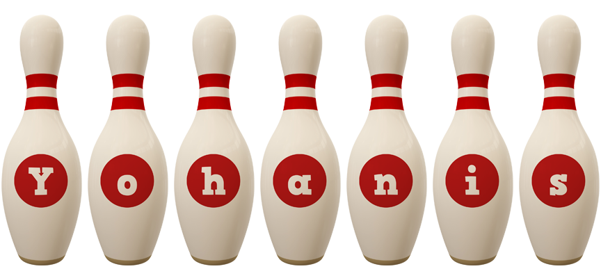 Yohanis bowling-pin logo