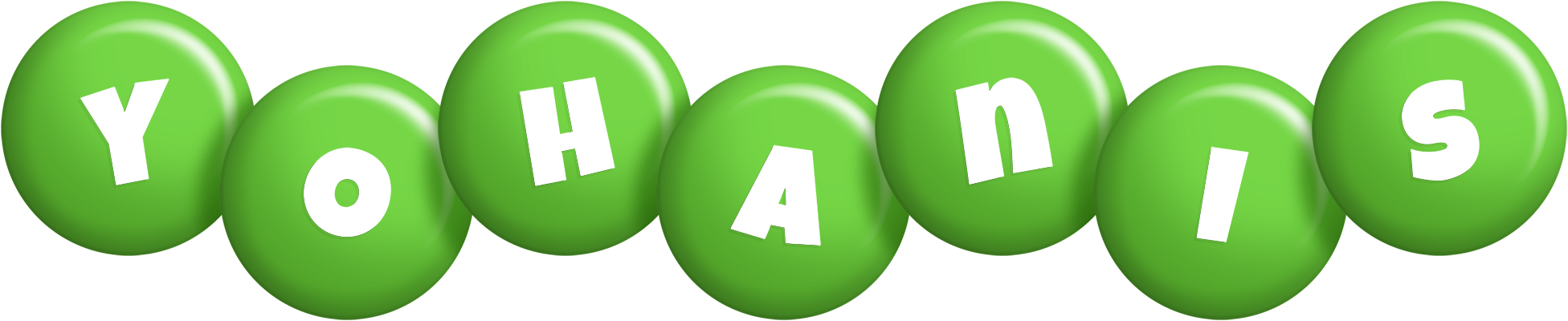 Yohanis candy-green logo
