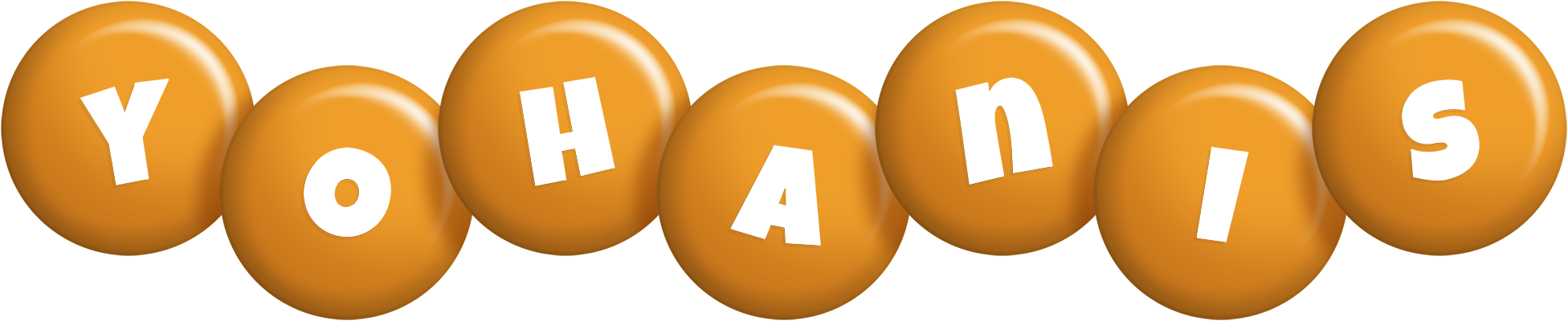 Yohanis candy-orange logo