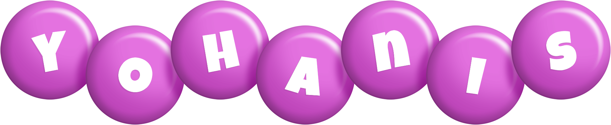 Yohanis candy-purple logo