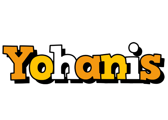Yohanis cartoon logo